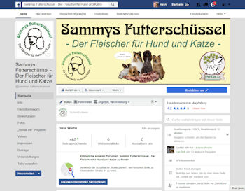 Sammys Futterschüssel Facebook